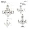 thumbnail image 6 of Livex Lighting - Valentina - 5 Light Chandelier in French Country Style - 26, 6 of 7