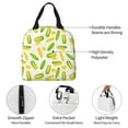 thumbnail image 3 of Yiaed Cartoon Corn Print Insulated Lunch Bag Reusable Cute Tote Lunch Box, Leakproof Cooler Lunch Bags for Work Office Travel School Picnic, 3 of 5