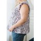 thumbnail image 2 of ABPHQTO Camiseta sin mangas Babydoll de leopardo gris talla grande para mujer, 2 of 5
