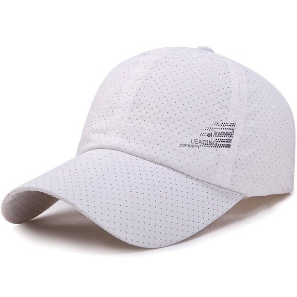 Gorra de béisbol de secado rápido para hombre, gorro ajustable de malla transpirable para deportes al aire libre, senderismo, pesca, Golf
