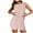 Pink, variant on ZhiZhuang Summer Sweater Set for Women 2 Piece Ribbed Knit Lounge Set Sleeveless Tunic Tops and Shorts Beach Outfits