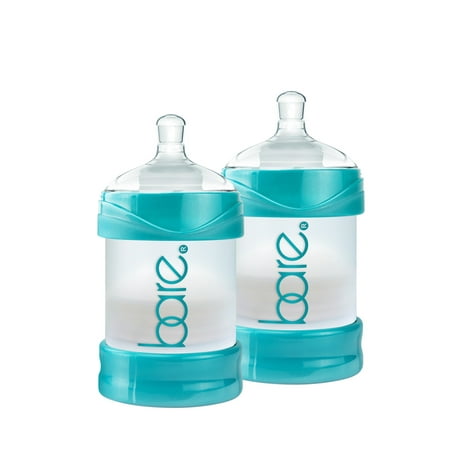Bare Air-Free Feeding System With Easy-Latch Nipple. 4oz twin pk.