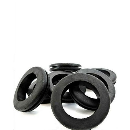 

Rubber For 1 1/4 Panel Hole - 3/4” ID X 1 5/8 OD Fits 1/8” Panel - SBR Rubber Grommet Black Rubber Grommet Round Rubber Grommet (5)