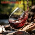 thumbnail image 2 of Unbreakable Stemless Plastic Wine Glasses | Reusable | Shatterproof 100% Tritan Plastic | Dishwasher-Safe | BPA-free | Awesome for Indoor & Outdoor | 16 oz, Set of 4, 2 of 3