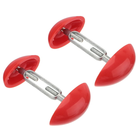 WORGEOUS Shoe Stretcher for Home Shoes Support Holder Pins Accessories Brooch Decoration of Ornaments Red