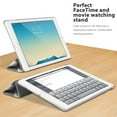thumbnail image 3 of iPad Mini 1/2/3 Case - Slim Lightweight Shell Smart Cover Stand, Hard Back Protection with Auto Sleep Wake for Apple iPad Mini 1/2/3 (Chevron), 3 of 7