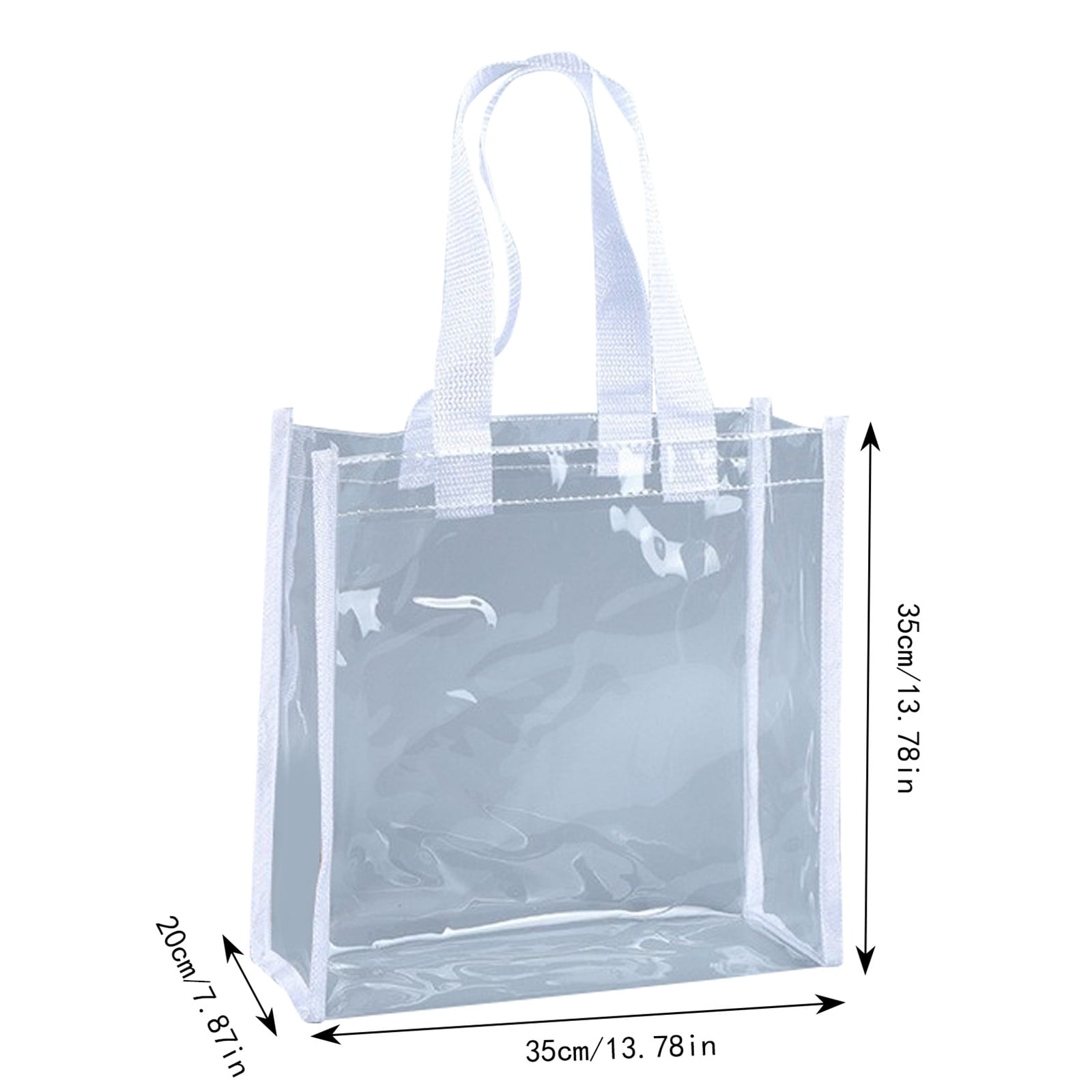 AWZXDE Shoulder Bags Clear Tote Fashion Beach Handbag for