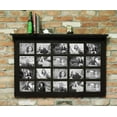 thumbnail image 1 of Allbarnwood 41.5" X 27.5" Barn Window Multi-Picture Frame with Shelf for 20 --5" X 7" Pictures Sky Blue, 1 of 1