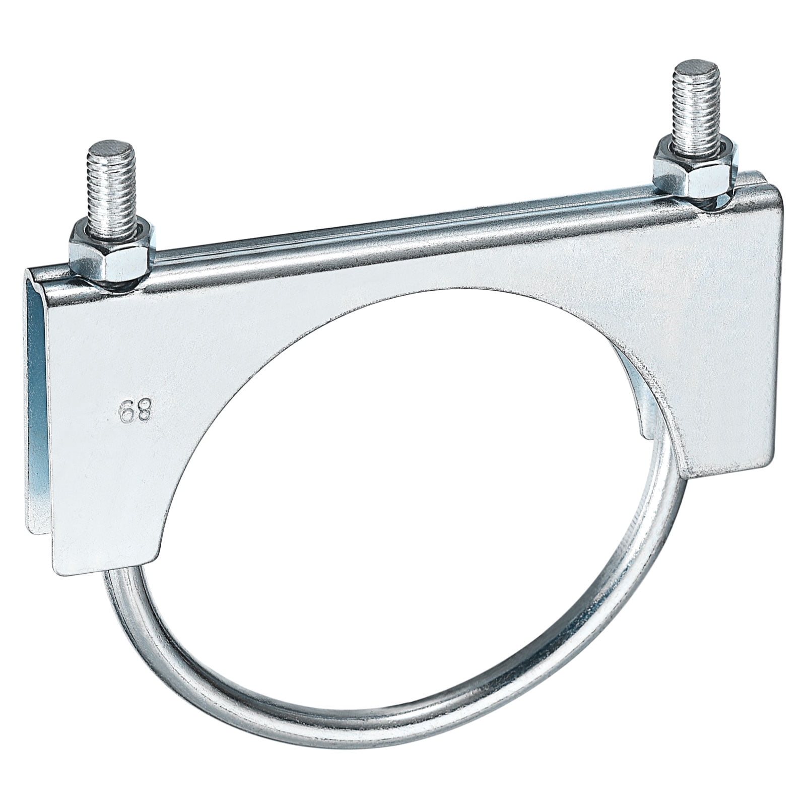 Muffler U-Bolt Clamps for 89mm Diameter Pipe, 2 Pack Saddle Type U-bolt Clamps