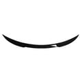 thumbnail image 1 of 3PCS Car Rear Spoiler Wing, 47Inch Low Noise GT Style Wing Spoiler, Bright Black Lightweight Shockproof Spoiler Universal For Vehicle Trunk, 1 of 8