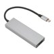 thumbnail image 2 of Hub USB C 5 en 1 con USB3.0 USB2.0 Ranura para tarjeta de almacenamiento Ranura para tarjeta de memoria Interfaz multimedia HD Adaptador multipuerto para tableta IOS, 2 of 5