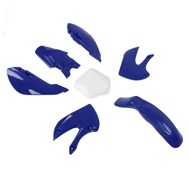 Motorcycle Fairing Kit,7pcs Dirt Bike Plastic Dirt Bike Fairing Kit Plastic Fairing Kit Next-Gen Design
