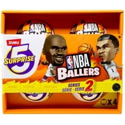 5 Surprise NBA Ballers Series 2 Mystery 4-Pack (4 RANDOM Basketball Players!)