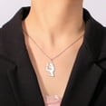 thumbnail image 2 of Inspirational Gymnast Pendant Necklace Ballet Ballerina Sports Dance Solo USA Gymnastics Choker Team Jewelry Woman Coach Daughter, 2 of 14