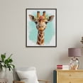 thumbnail image 4 of Paint by Numbers Kit for Adults, Giraffe Floral Crown Headshot Art Paint by Numbers, Easy Paint by Numbers Kit for Adults Beginner, DIY Adult Paint by Number Kits on Canvas, 12x16in Home Decor, 4 of 7