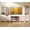 White, variant on WARAYZ Farmhouse U-Shaped TV Stand for TVs up to 75", 3-in-1 Entertainment Center with Drawers, Adjustable Shelves, Power Outlets & USB, White