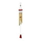thumbnail image 1 of Fiudx Liquidación de ahorros de verano Campana de viento multitubo de metal y madera para interior de coche con producto de cerio, puerta de casa nueva con cerio, 1 of 5