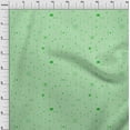 thumbnail image 4 of oneOone Velvet Green Fabric Stripes Quilting Supplies Print Sewing Fabric By The Yard 58 Inch Wide, 4 of 4