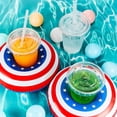 thumbnail image 2 of 3 Pack Floating Drink Holders for Pool Inflatable Drink Holder Drink Floats for Pool Party, 2 of 5
