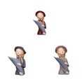 thumbnail image 4 of tssuouriy Girl Modeling Vase Desktop Ornament Tabletop Resin Vases Flower Container Type 2, 4 of 6