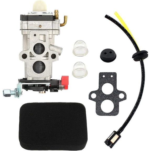 ALL-CARB Carburetor Replacement for Husqvarna 350BT 150BT Backpack Blower WYA-79 502845001 with Fuel Line Kit
