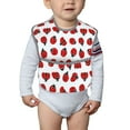 thumbnail image 6 of Kdxio Ladybug On Blue Stripes Bibs For Babies, Baby Bibs for Eating, Toddler Bibs, Waterproof Bibs, Feeding Bibs, for Toddlers, Boys, Girls, 6 of 8