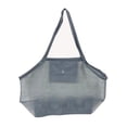 thumbnail image 1 of Bolsa de malla para juguetes de playa HUOGUO, grande, para niños, coleccionar conchas, 1 of 1