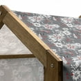 thumbnail image 5 of Floral Pet House, Spring Season Illustration with Greyscale Backdrop Nature Composition, Outdoor & Indoor Portable Dog Kennel with Pillow and Cover, 5 Sizes, Pale Grey Vermilion Grey, by Ambesonne, 5 of 5
