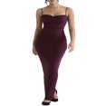 thumbnail image 1 of Women‘s Bodycon Long Dress Spaghetti Strap Solid Color Evening Dres, 1 of 8