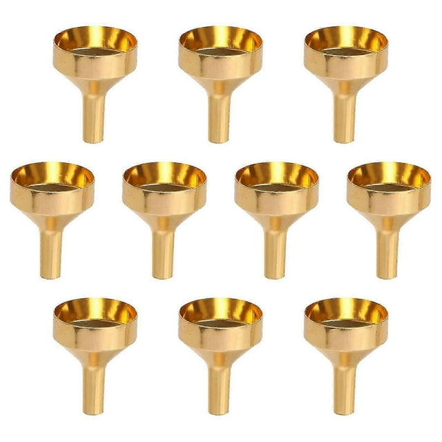 Pack of 10 Small Funnel Efficient Funnel Cosmetic Funnel for Easily Perfumes Transfer into Atomisers and Small Bottles