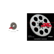 JT Front & Rear Steel Sprocket Kit for ATV/UTV SUZUKI LT50 1997-2001