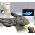 thumbnail image 3 of Performance Mechanic Gloves 1 Pair Work Gloves Superior Grip Reduce Impact, Shocks Vibration FREE Eyeglass Pouch (Black/Gray, L), 3 of 7