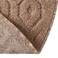 thumbnail image 6 of Unique Loom Outdoor Trellis Textured Collection Area Rug - Spatial (4' Round Beige), 6 of 6