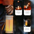 thumbnail image 4 of Linterna retráctil para acampar y senderismo, recargable, telescópica, para tienda de campaña, portátil, de mano, con haz ajustable, de plástico, 4 of 9
