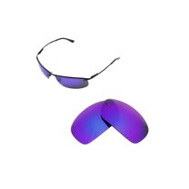 Walleva Purple Polarized Replacement Lenses For Ray-Ban RB3183 63mm Sunglasses