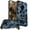 Blue, variant on CCSmall Camouflage Case for Apple iPhone 15 Pro Max with Metal Kickstand, Camo Phone Cover Built-in 360° Rotate Ring Stand Case for iPhone 15 Pro Max MC Army Green
