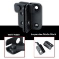 thumbnail image 5 of Slide Bolt Door Lock, Door Latch, Small Padlock for Wooden Gates, Shed, Closet, Pet Cage, Matte Black Stainless Steel, 5 of 5