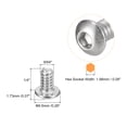 thumbnail image 2 of #6-32x1/4" Button Head Socket Cap Screws, 50 Pack 304 Stainless Steel Screws, 2 of 5