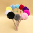 thumbnail image 1 of Flmtop Pet Cat Kitten Funny Pompon Ball Small Bell Stick Rod Playing Interactive Toy Grey, 1 of 9