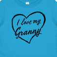 thumbnail image 4 of Inktastic I Love My Granny in Black Chalk Heart Boys or Girls Baby T-Shirt, 4 of 5