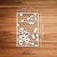 thumbnail image 2 of Unlock Your Creativity with 8pcs Reusable Painting Stencils - Perfect for DIY Wood Wall, Canvas, Floor & Furniture Crafts!, 2 of 4