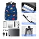 thumbnail image 2 of Disketp Space Mochila Ligera Clásica con Múltiples Bolsillos, Mochila Casual para Hombre y Mujer, Ideal para Escuela, Trabajo y Viajes, 2 of 4