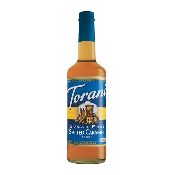 Torani Salted Caramel Sugar Free Syrup cs 12/750 ml