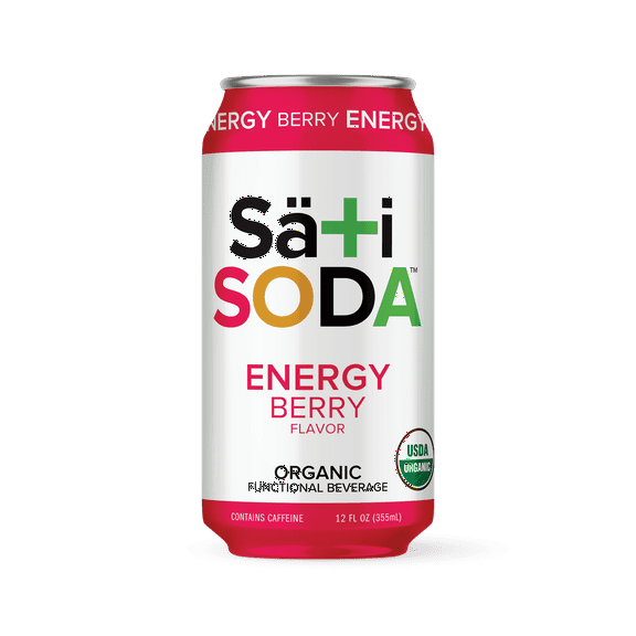 Organic Energy Berry Soda