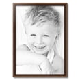 thumbnail image 2 of ArtToFrames 20" x 28" Contrast Walnut Picture Frame, 20x28 inch Brown Wood Poster Frame (WOM-4932), 1 Pack, 2 of 6