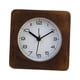 thumbnail image 5 of Reloj despertador silencioso, reloj de mesa, adorno, reloj de escritorio fácil de usar, reloj analógico para adolescentes, adultos, dormitorio, mesita Marrón, 5 of 9