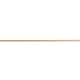 thumbnail image 3 of 14k Yellow Gold 14 Inch 1.05mm Spiga Chain Necklace Pendant Charm Wheat, 3 of 9