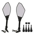 thumbnail image 1 of Autocycle Bar End Mirrors, Left Right 10mm Rearview Mirror Motocycle Rear View Mirro  For Motor Repair, 1 of 8