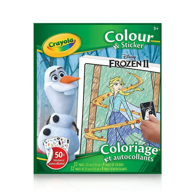 Crayola Colour & Sticker, Disney Frozen