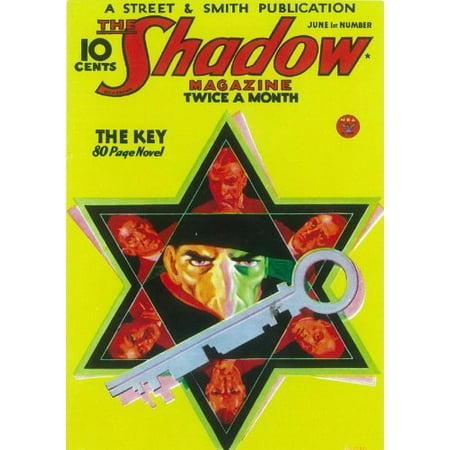 The Shadow Magazine 409731 11 by 17 Pulp Magazine Poster Style A, Ready to frame By Pop Culture